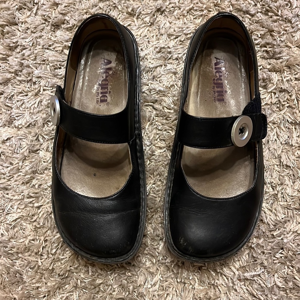 Women’s Black Alegria shoes Size 38